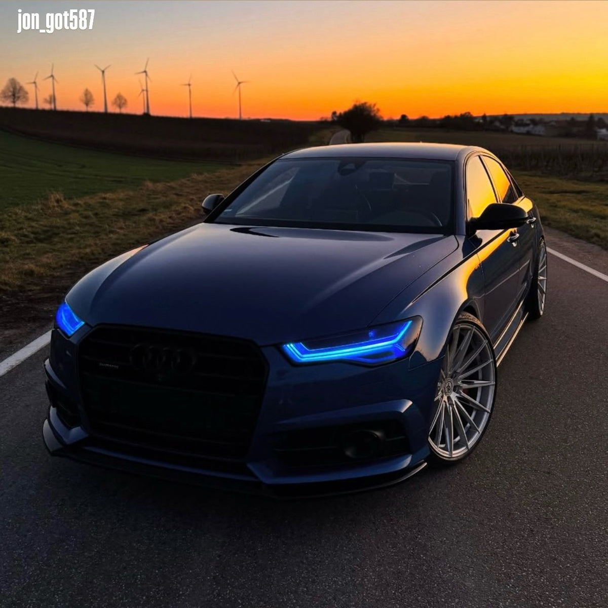Scheinwerfercover passend für Audi A6 C7 4G – Bild 15