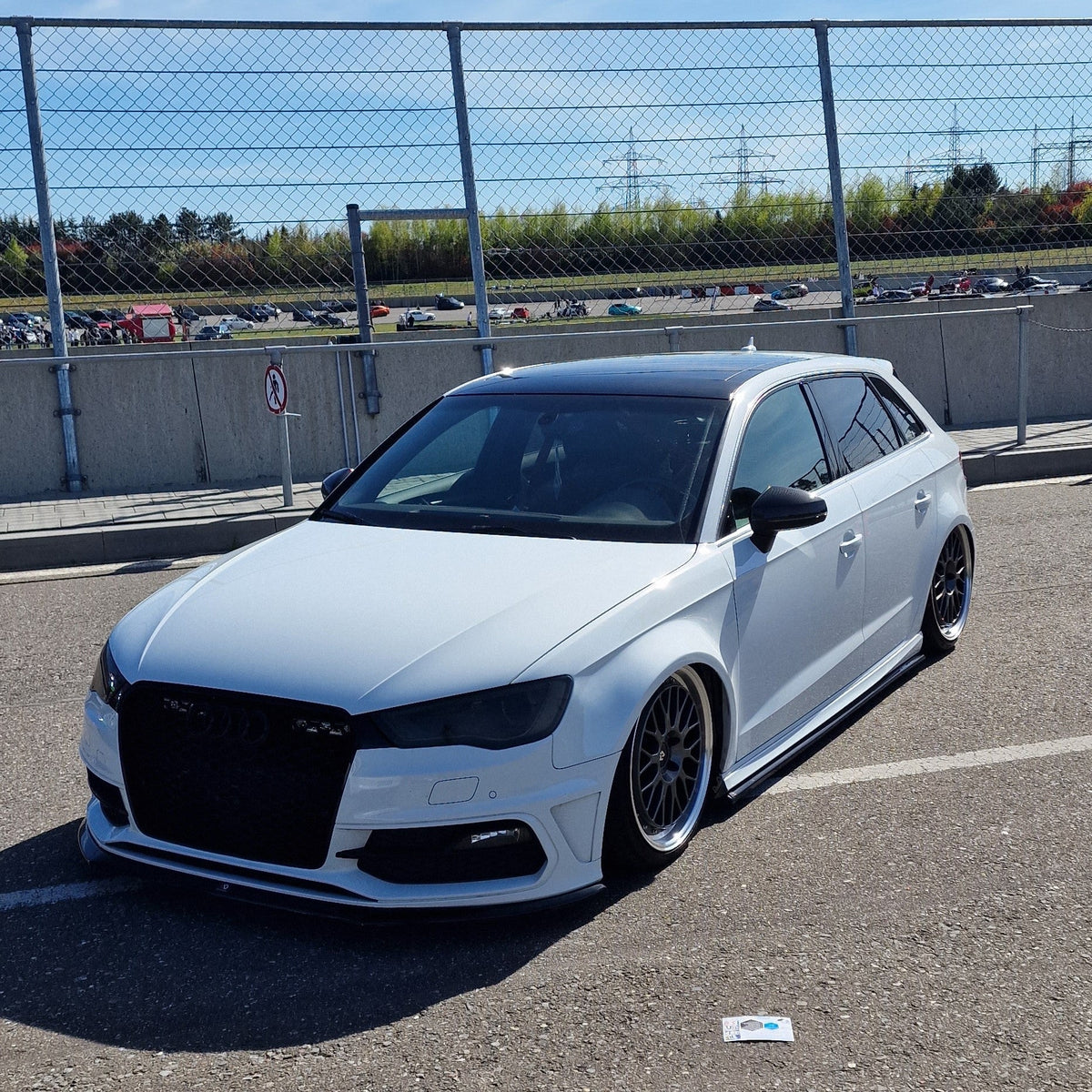 Scheinwerfercover passend für Audi A3 RS3 S3 8V – Bild 7