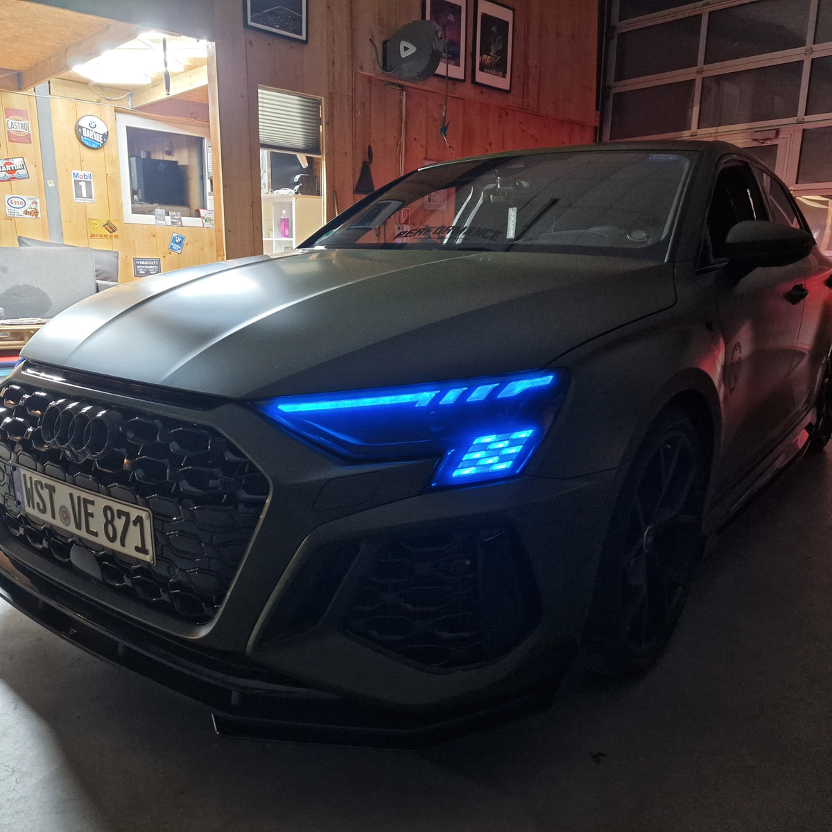 Scheinwerfercover passend für Audi A3 S3 8Y RS3 – Bild 2