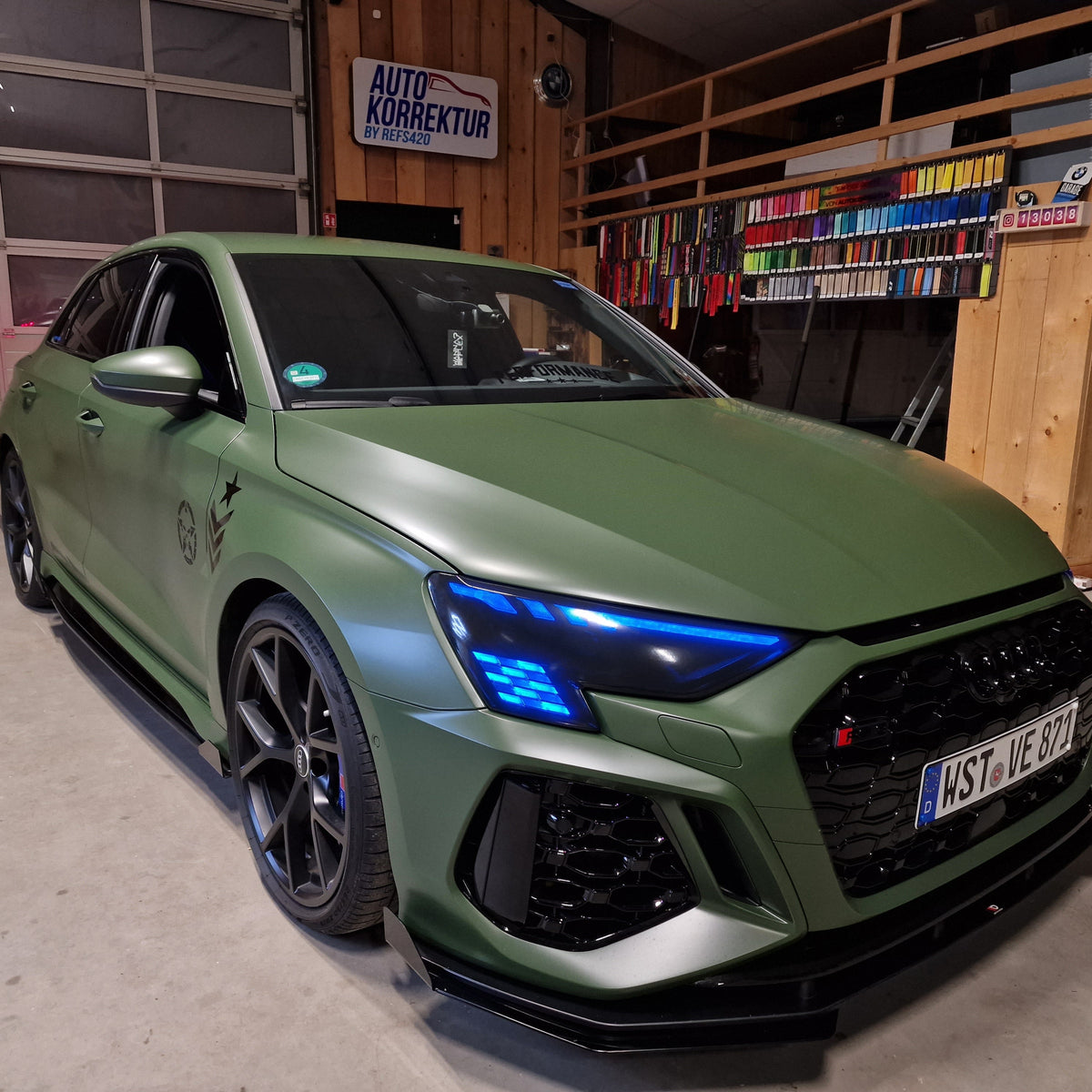 Scheinwerfercover passend für Audi A3 S3 8Y RS3 – Bild 4