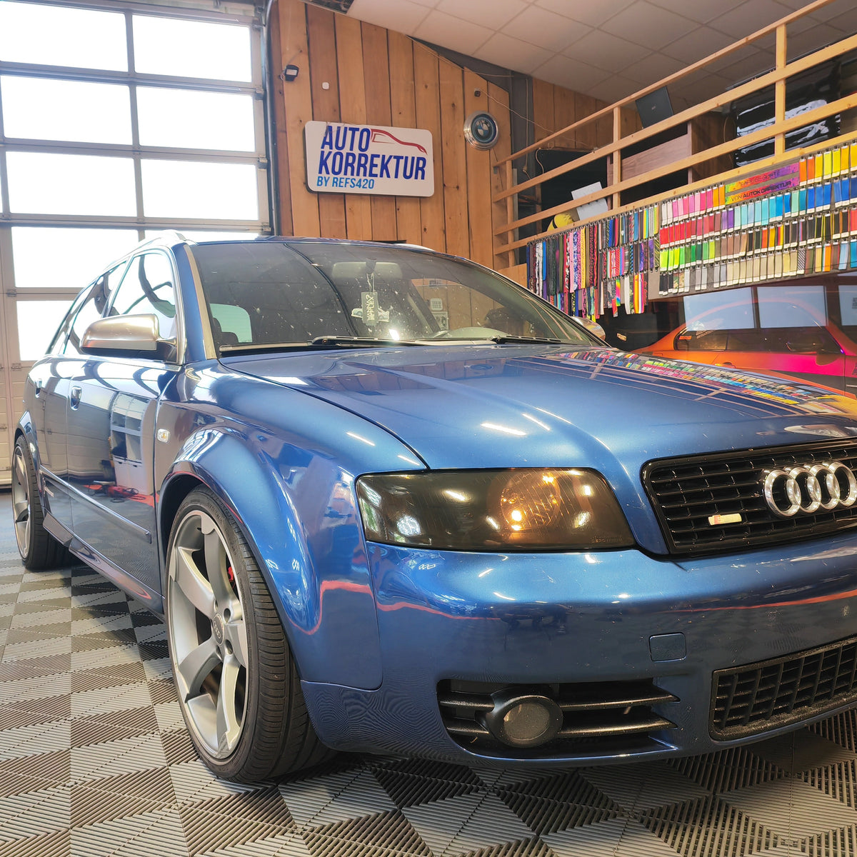 Scheinwerfercover passend für Audi A4 B6 – Bild 2