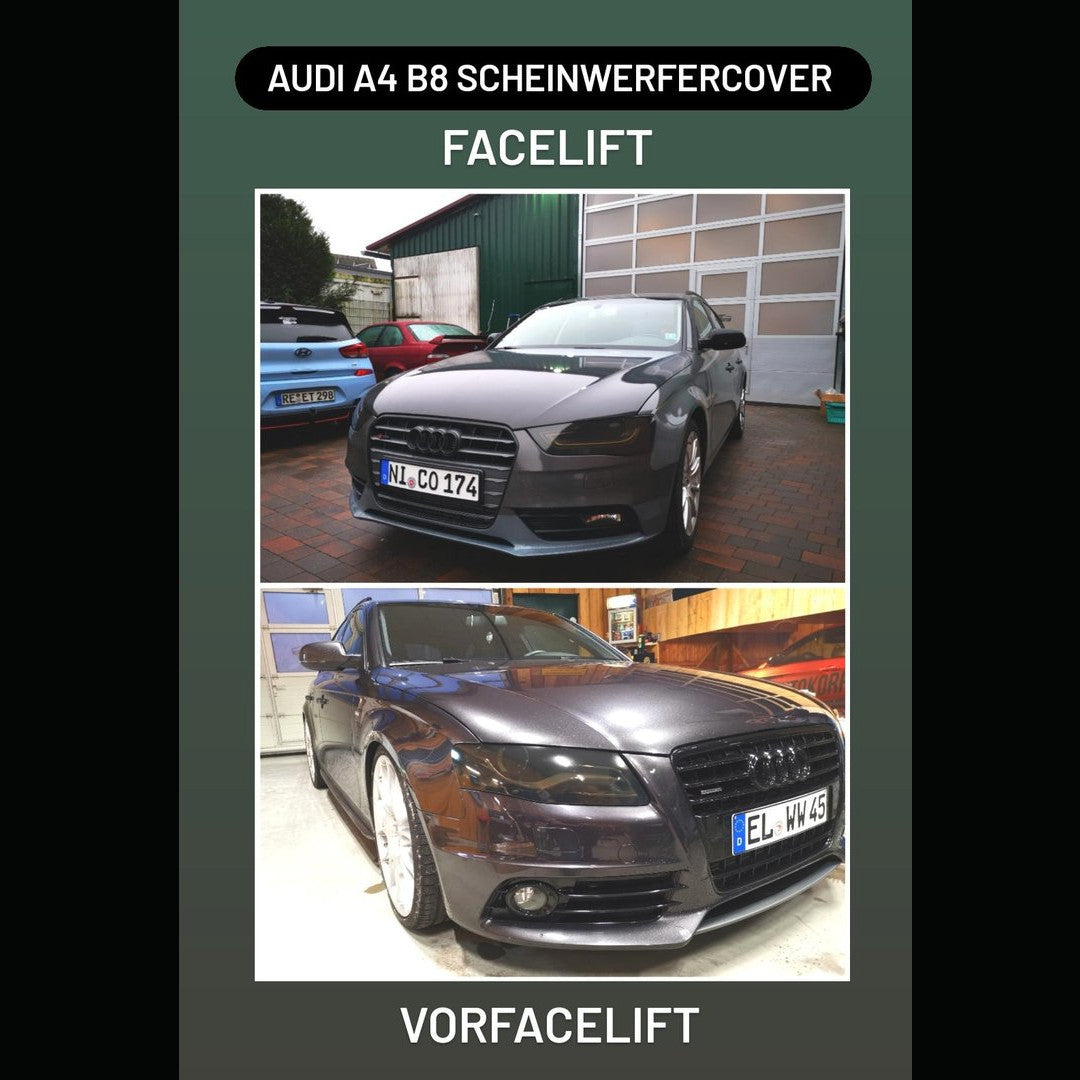 Scheinwerfercover passend für Audi A4 B8 – Bild 5