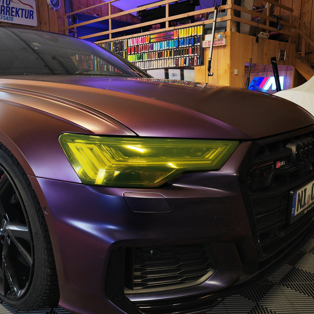Scheinwerfercover passend für Audi A6 S6 C8 F2 – Bild 1
