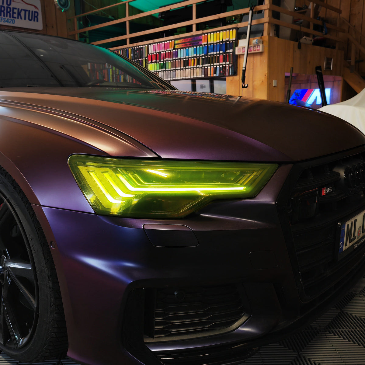 Scheinwerfercover passend für Audi A6 S6 C8 F2 – Bild 2