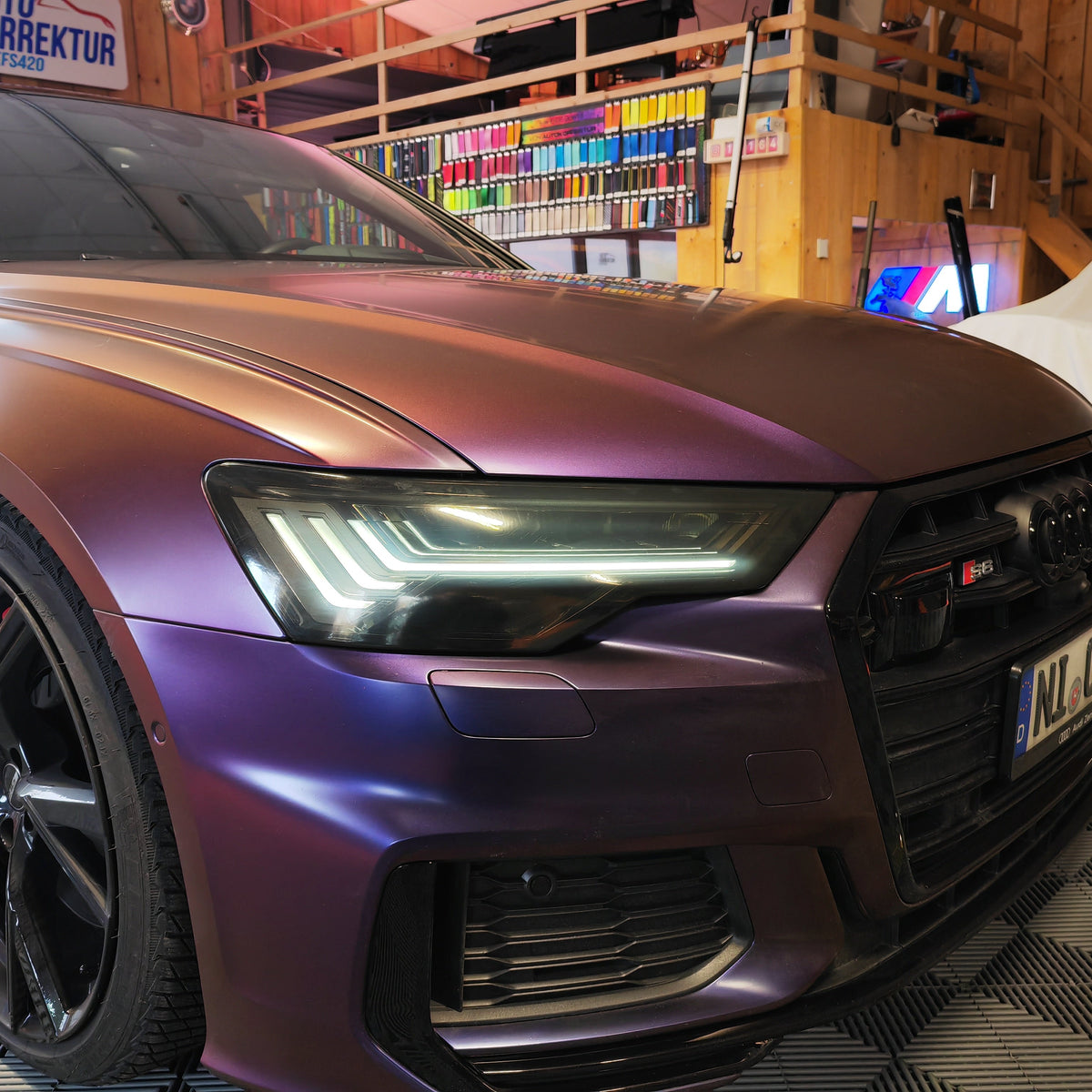Scheinwerfercover passend für Audi A6 S6 C8 F2 – Bild 4