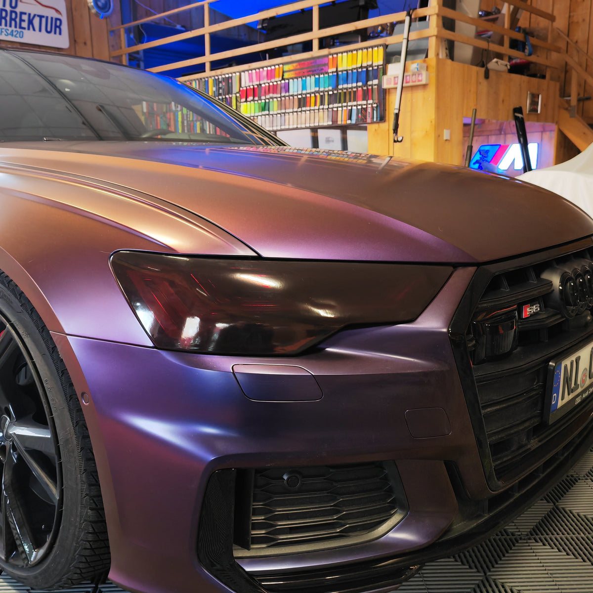 Scheinwerfercover passend für Audi A6 S6 C8 F2 – Bild 5