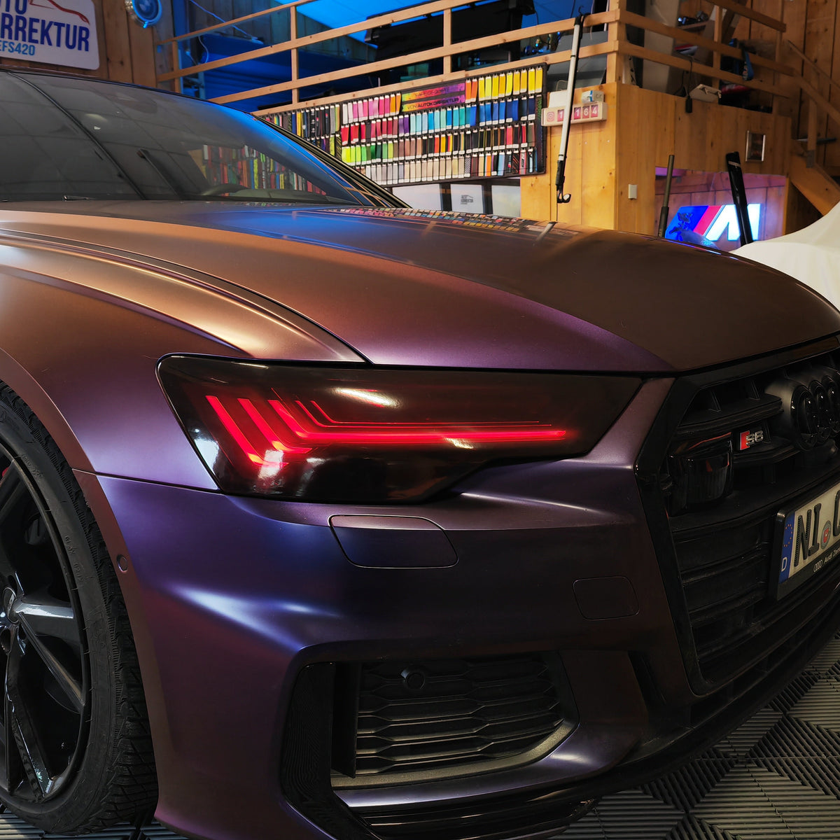 Scheinwerfercover passend für Audi A6 S6 C8 F2 – Bild 6