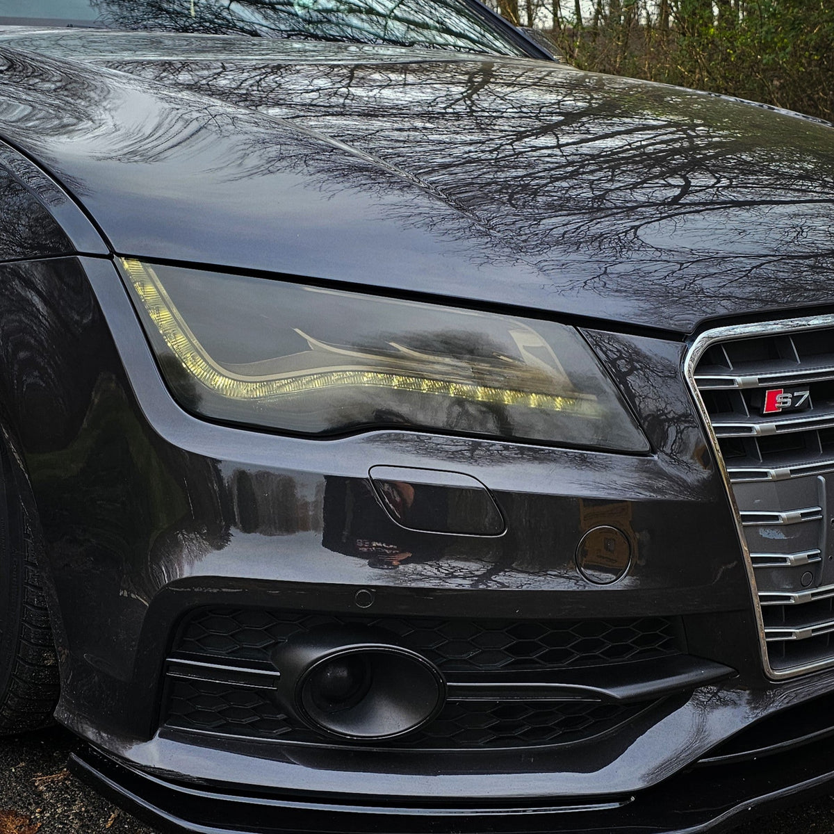 Scheinwerfercover passend für Audi A7 S7 RS7 C7 4G – Bild 2