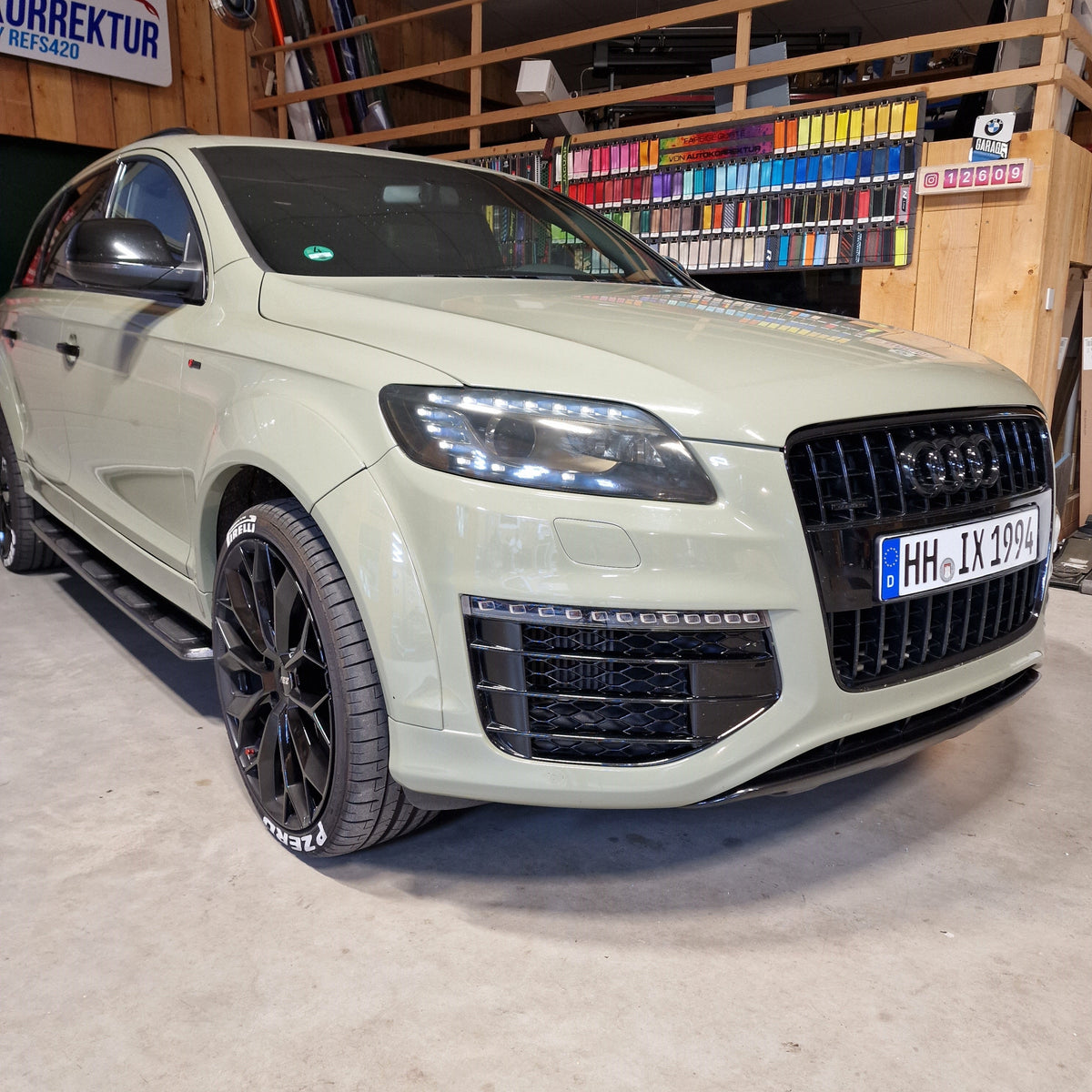 Scheinwerfercover passend für Audi Q7 4L – Bild 1