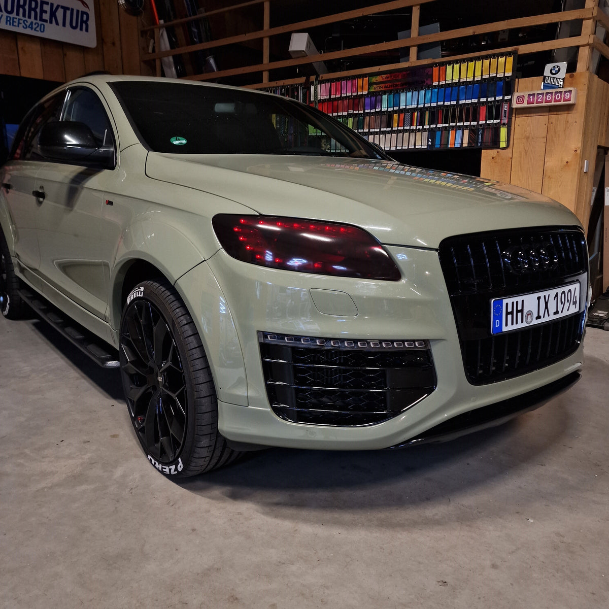Scheinwerfercover passend für Audi Q7 4L – Bild 2