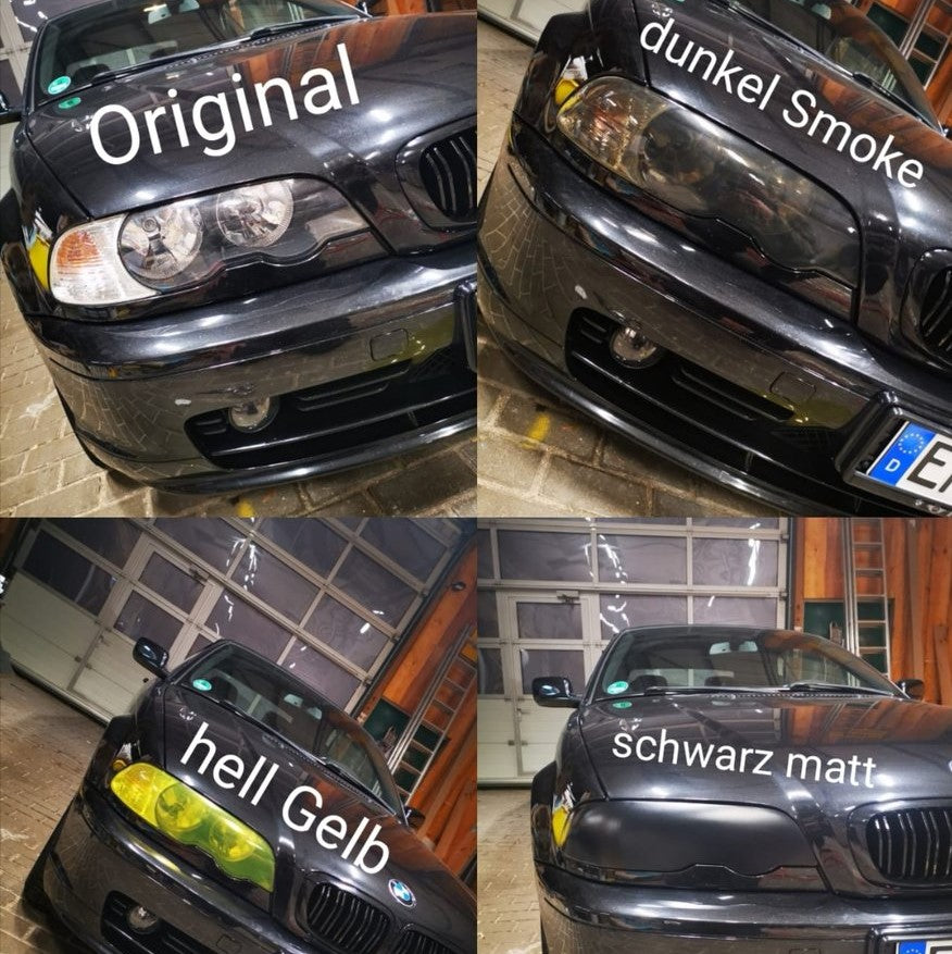 Scheinwerfercover passend für BMW E46 – Bild 3