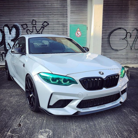 Scheinwerfercover passend für BMW 2er F22 F23 F87 M2 – Bild 8