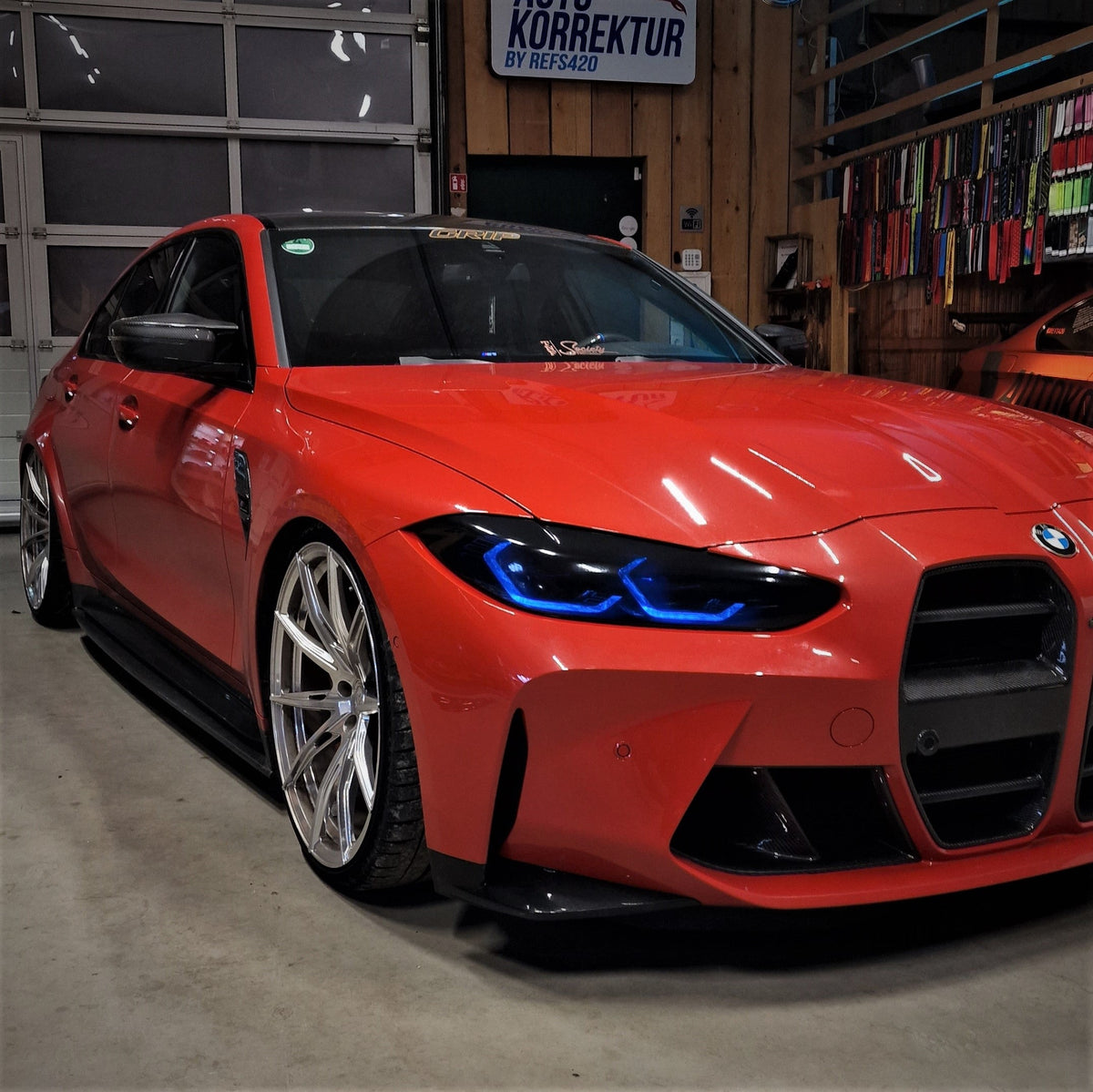 Scheinwerfercover passend für BMW G80 G82 G22 G23 G26 – Bild 3