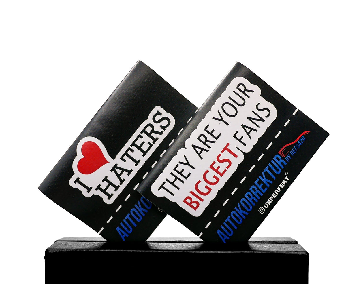 I love Haters Carflag – Bild 1