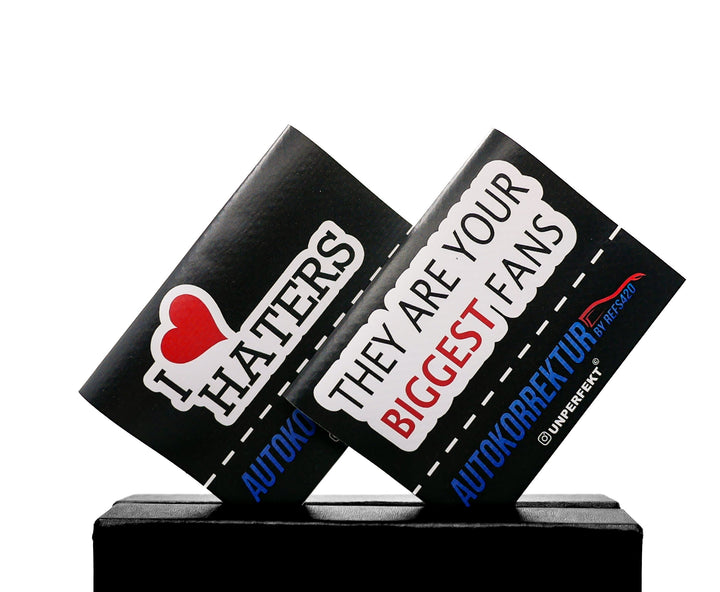 I love Haters Carflag