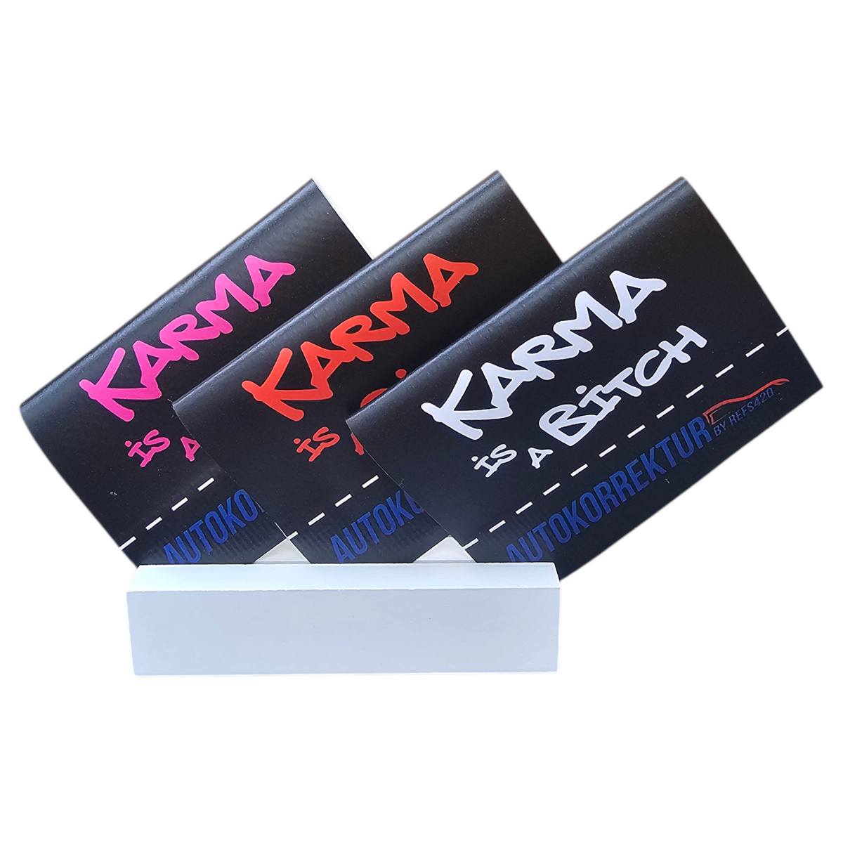 Karma is a Bitch Carflag – Bild 1