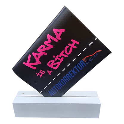 Karma is a Bitch Carflag – Bild 4
