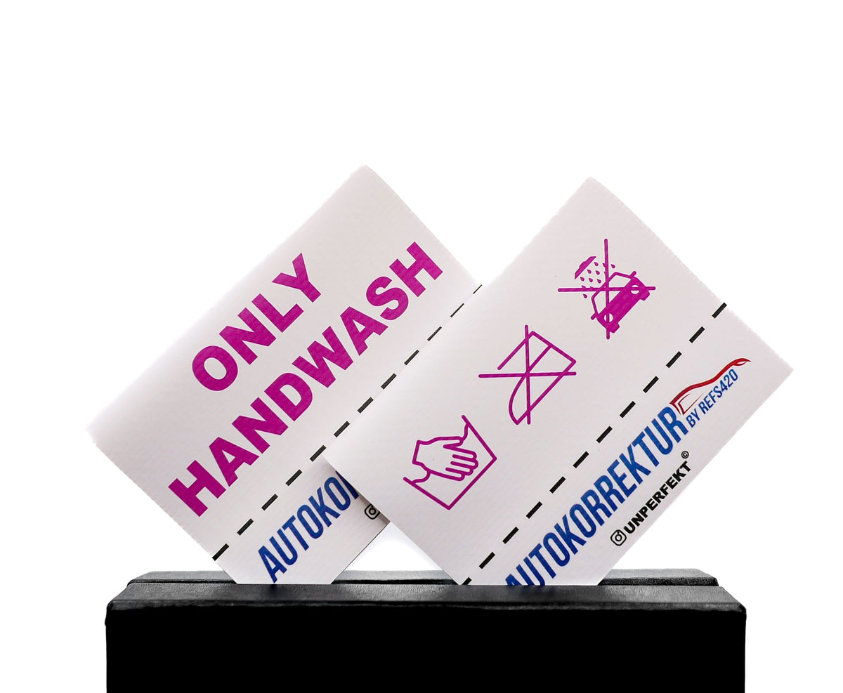 ONLY HANDWASH Carflag – Bild 1