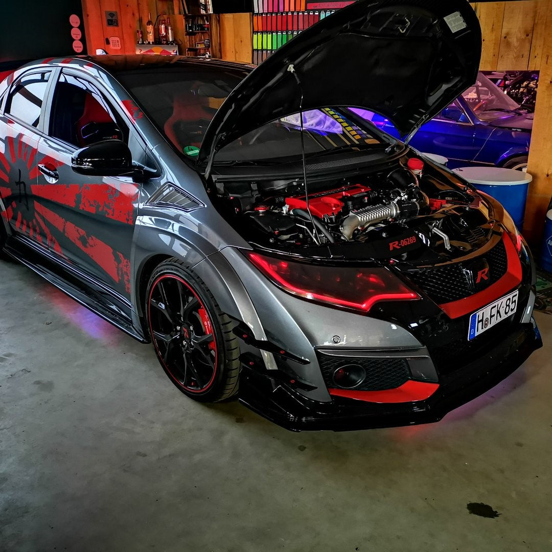 Scheinwerfercover passend für Honda Civic FK2 – Bild 3