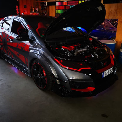 Scheinwerfercover passend für Honda Civic FK2 – Bild 4