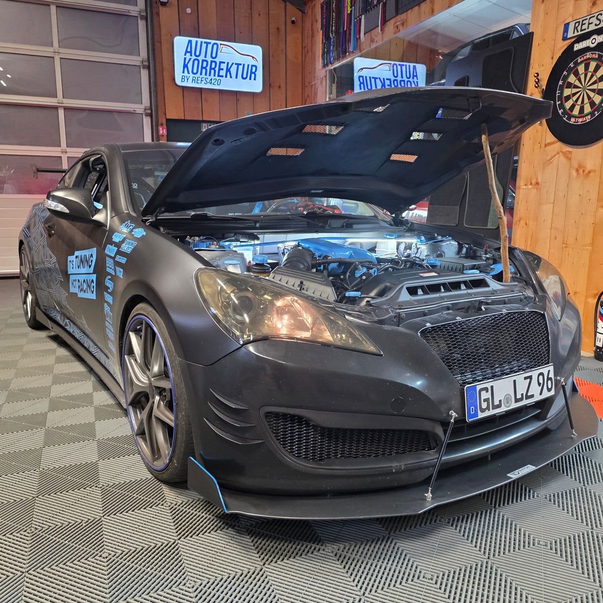 Scheinwerfercover passend für Hyundai Genesis Coupé BK – Bild 2