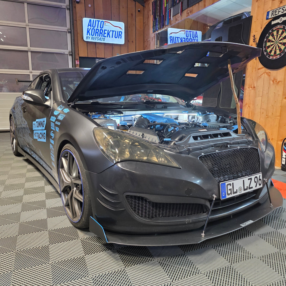 Scheinwerfercover passend für Hyundai Genesis Coupé BK – Bild 3