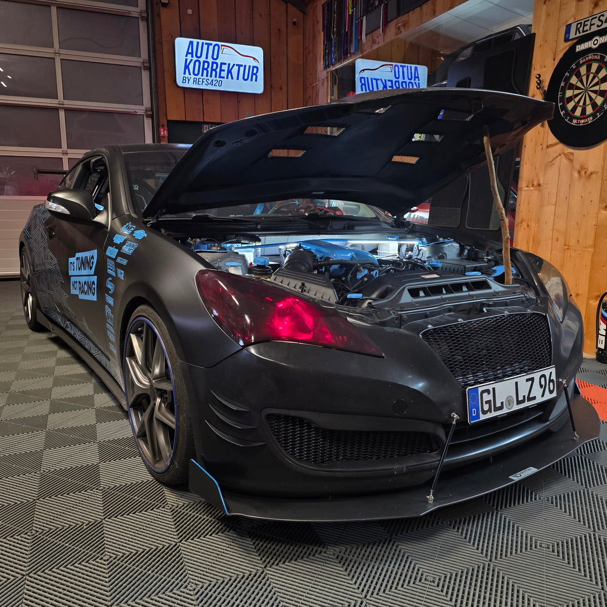 Scheinwerfercover passend für Hyundai Genesis Coupé BK – Bild 5