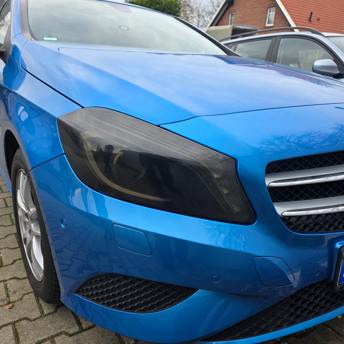 Scheinwerfercover passend für Mercedes Benz W176 A180 A200 A260 A45 AMG – Bild 1