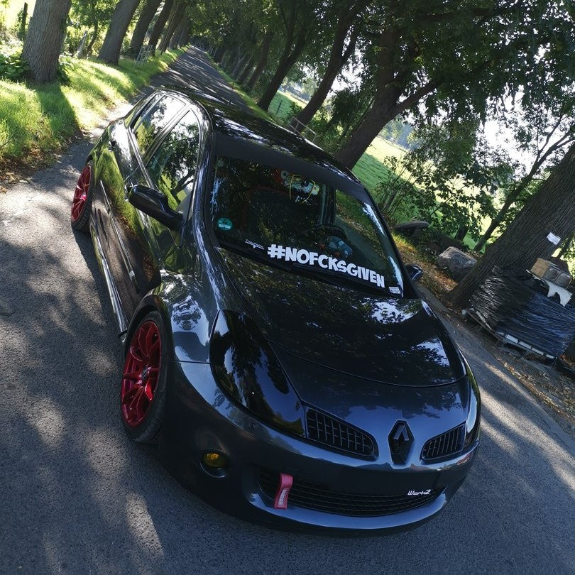 Scheinwerfercover passend für Renault Clio 3 RS Phase 1 – Bild 2