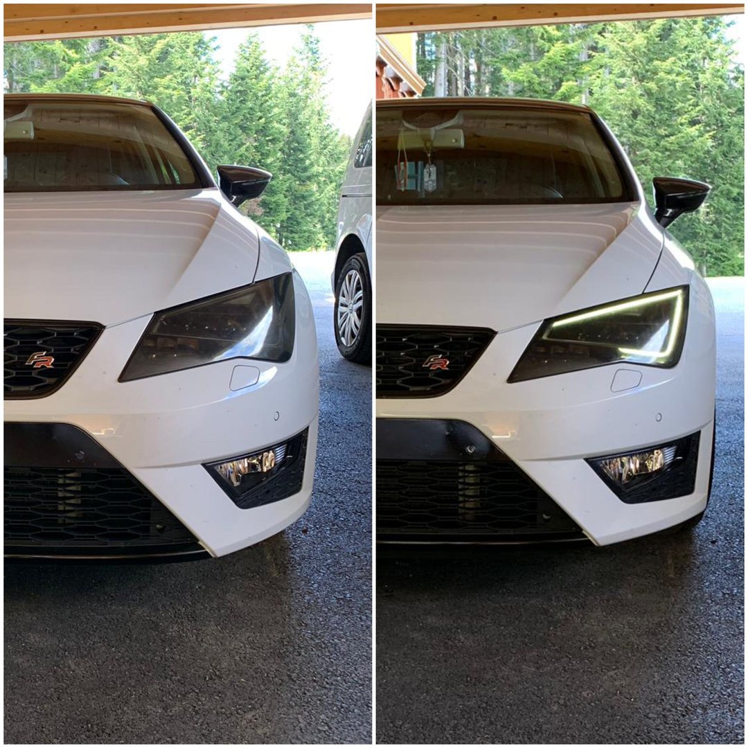 Scheinwerfercover passend für Seat Leon 5f – Bild 13