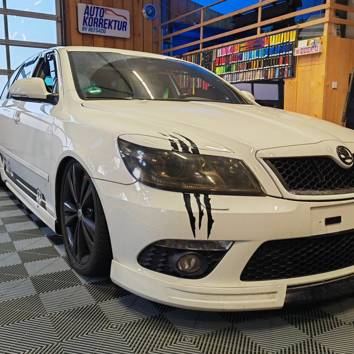 Scheinwerfercover passend für Skoda Octavia 1Z – Bild 2