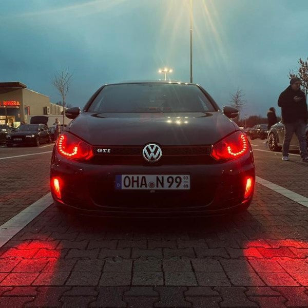 Scheinwerfercover passend für VW Golf 6 MK6 / VI – Bild 19