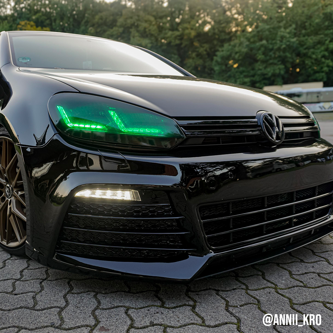 Scheinwerfercover passend für VW Golf 6 MK6 / VI – Bild 2