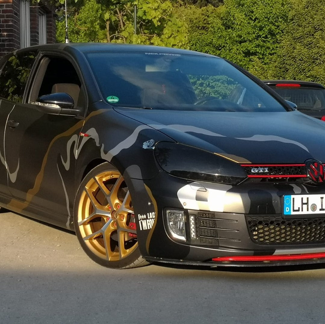 Scheinwerfercover passend für VW Golf 6 MK6 / VI – Bild 6