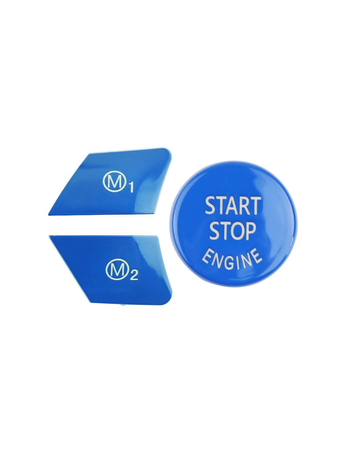 Start/Stop & M1 + M2 Knopf passend für BMW M2 F87 / M3 F80 / M4 F82 F83 / M5 F10 / M6 F06 / X5M F15 / X6M F16 – Bild 2