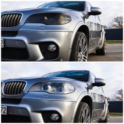 BMW X5 E70 Scheinwerfercover