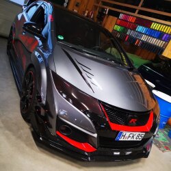 Scheinwerfercover passend für Honda Civic FK2