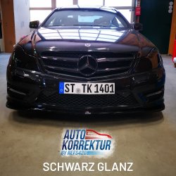 Mercedes Benz W204 C63 AMG Scheinwerfercover