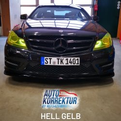 Mercedes Benz W204 C63 AMG Scheinwerfercover