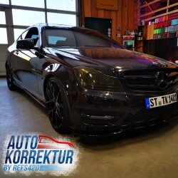 Scheinwerfercover passend für Mercedes Benz W204 C63...