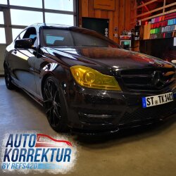 Scheinwerfercover passend für Mercedes Benz W204 C63 AMG