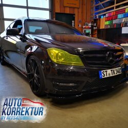 Scheinwerfercover passend für Mercedes Benz W204 C63 AMG