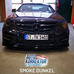 Scheinwerfercover passend für Mercedes Benz W204 C63 AMG
