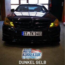 Scheinwerfercover passend für Mercedes Benz W204 C63 AMG