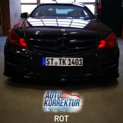 Scheinwerfercover passend für Mercedes Benz W204 C63 AMG
