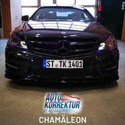 Scheinwerfercover passend für Mercedes Benz W204 C63 AMG