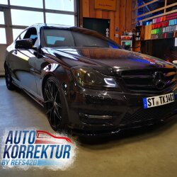 Scheinwerfercover passend für Mercedes Benz W204 C63 AMG