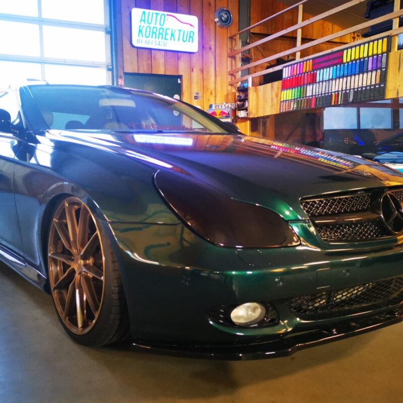 Scheinwerfercover passend für Mercedes Benz W219 CLS