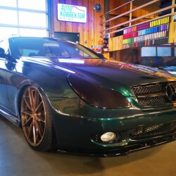 Scheinwerfercover passend für Mercedes Benz W219 CLS
