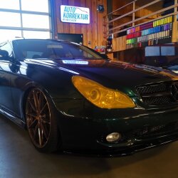 Scheinwerfercover passend für Mercedes Benz W219 CLS